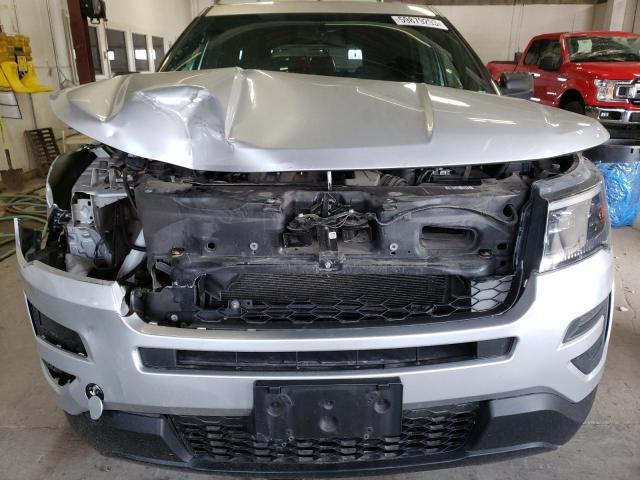 1FM5K8AR7GGD31943 - 2016 FORD EXPLORER POLICE INTERCEPTOR SILVER photo 5