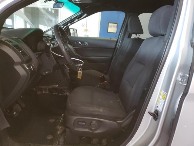 1FM5K8AR7GGD31943 - 2016 FORD EXPLORER POLICE INTERCEPTOR SILVER photo 7