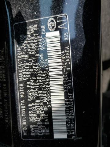 2T1BR32E36C584224 - 2006 TOYOTA COROLLA CE 黑色 照片 12