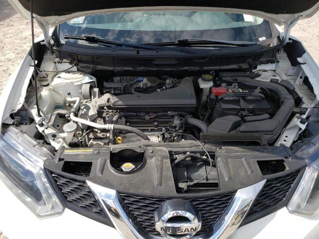 JN8AT2MT1GW024797 - 2016 NISSAN ROGUE S WHITE photo 12