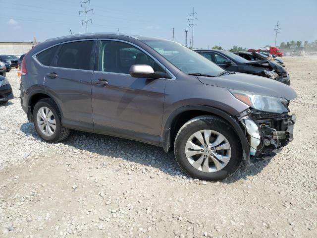 5J6RM4H76CL013269 - 2012 HONDA CR-V EXL CHARCOAL photo 4