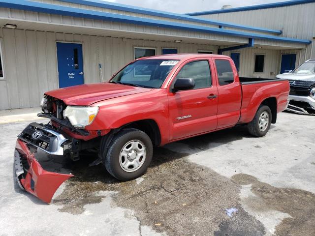 5TFTX4CN1DX031472 - 2013 TOYOTA TACOMA ACCESS CAB წითელი ფოტო 1