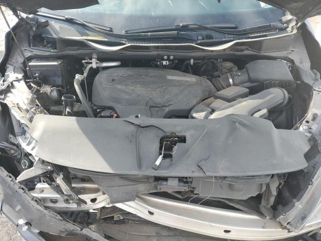 5FNRL6H92KB007122 - 2019 HONDA ODYSSEY ELITE Gris photo 12