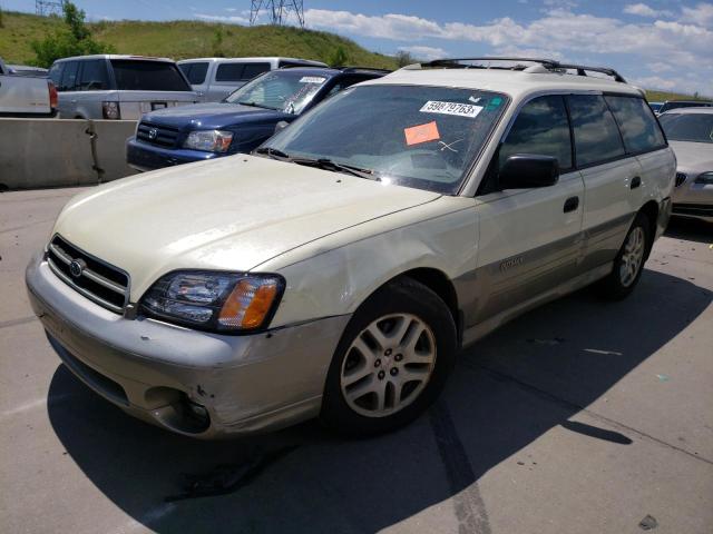 4S3BH675427607339 - 2002 SUBARU LEGACY OUTBACK AWP 米色 照片 1