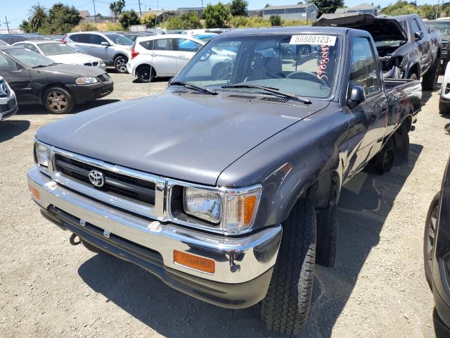 4TARN01P6NZ026332 - 1992 TOYOTA PICKUP 1/2 TON SHORT WHEELBASE DLX SILVER photo 1