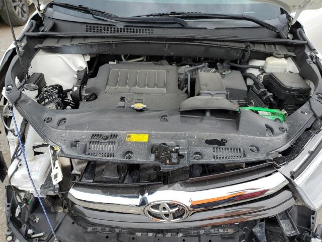 5TDJKRFH5GS300012 - 2016 TOYOTA HIGHLANDER XLE Սպիտակ լուսանկար 12