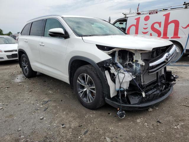 5TDJKRFH5GS300012 - 2016 TOYOTA HIGHLANDER XLE Սպիտակ լուսանկար 4