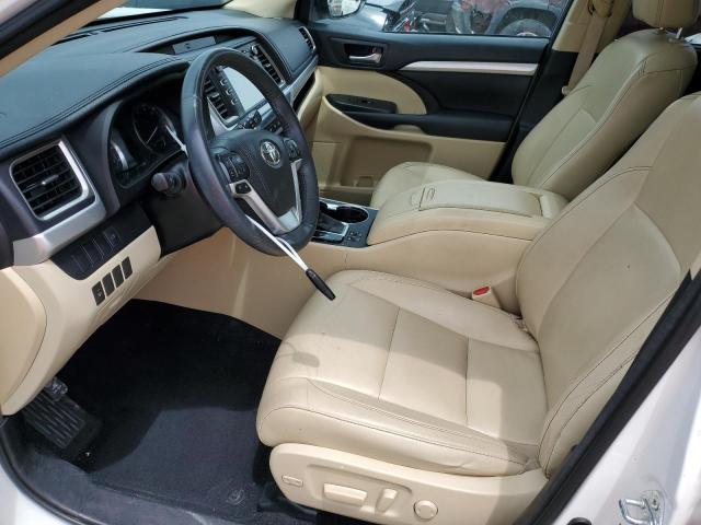 5TDJKRFH5GS300012 - 2016 TOYOTA HIGHLANDER XLE Սպիտակ լուսանկար 7