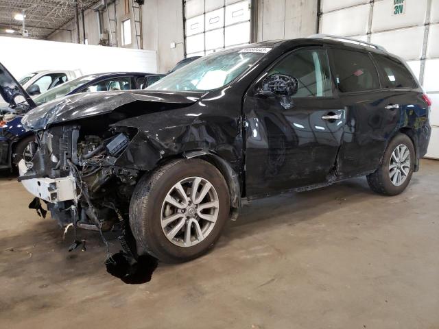 5N1AR2MM6FC707657 - 2015 NISSAN PATHFINDER S BLACK photo 1