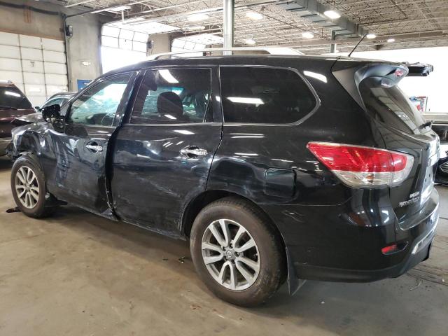 5N1AR2MM6FC707657 - 2015 NISSAN PATHFINDER S BLACK photo 2