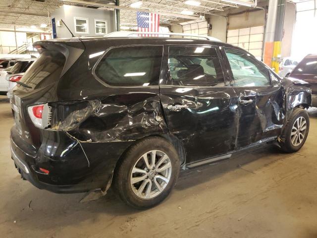 5N1AR2MM6FC707657 - 2015 NISSAN PATHFINDER S BLACK photo 3