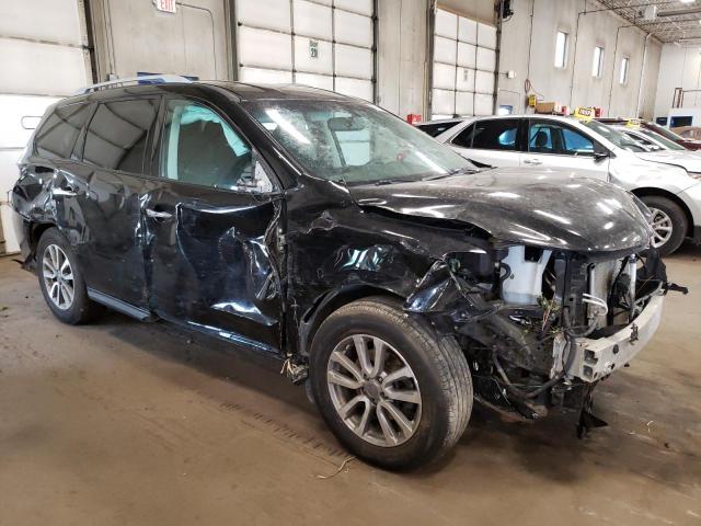 5N1AR2MM6FC707657 - 2015 NISSAN PATHFINDER S BLACK photo 4