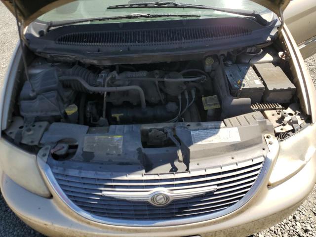 2C8GP64L11R233926 - 2001 CHRYSLER TOWN & COU LIMITED GOLD photo 11