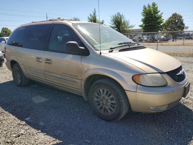 2C8GP64L11R233926 - 2001 CHRYSLER TOWN & COU LIMITED GOLD photo 4