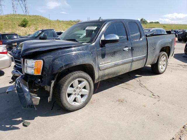 1GTR2VE72CZ231440 - 2012 GMC SIERRA K1500 SLE BLACK photo 1