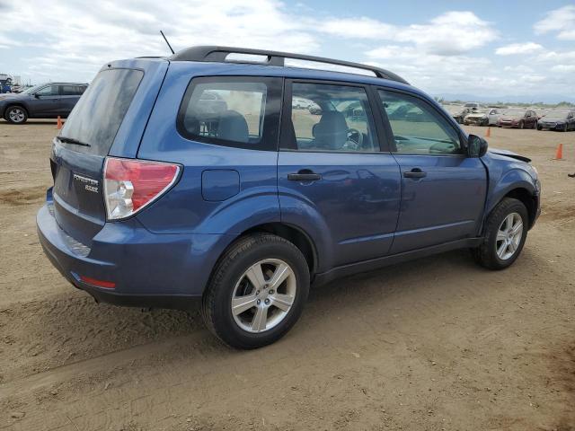 JF2SHABCXDH436099 - 2013 SUBARU FORESTER 2.5X BLUE photo 3