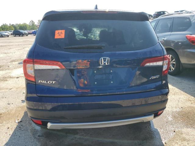 5FNYF6H54NB000841 - 2022 HONDA PILOT EXL BLUE photo 6