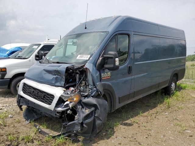 3C6URVJG8LE129011 - 2020 RAM PROMASTER 3500 HIGH ლურჯი ფოტო 2