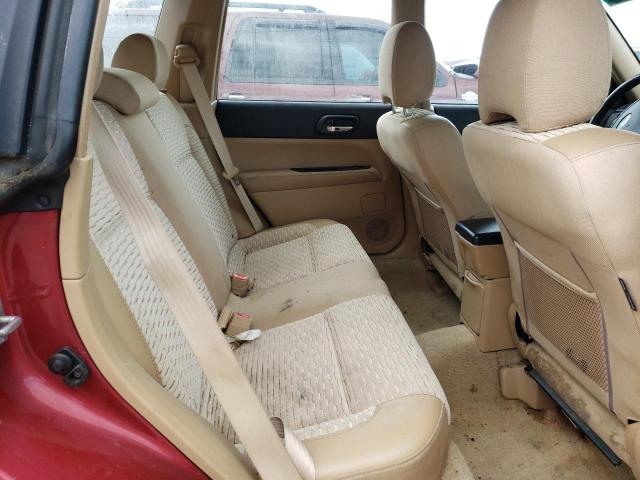JF1SG65615H723262 - 2005 SUBARU FORESTER 2.5XS Կարմիր լուսանկար 10