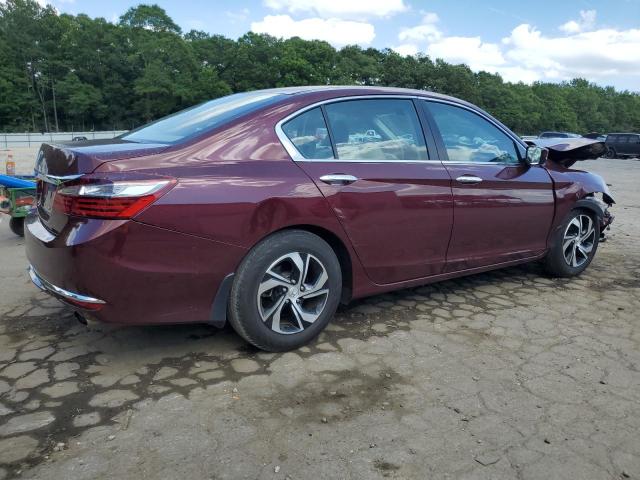 1HGCR2F3XHA153170 - 2017 HONDA ACCORD LX BURGUNDY photo 3