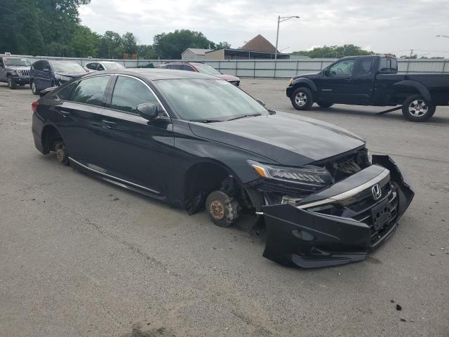 1HGCV2F34MA024864 - 2021 HONDA ACCORD SPORT Czarny zdjęcie 4
