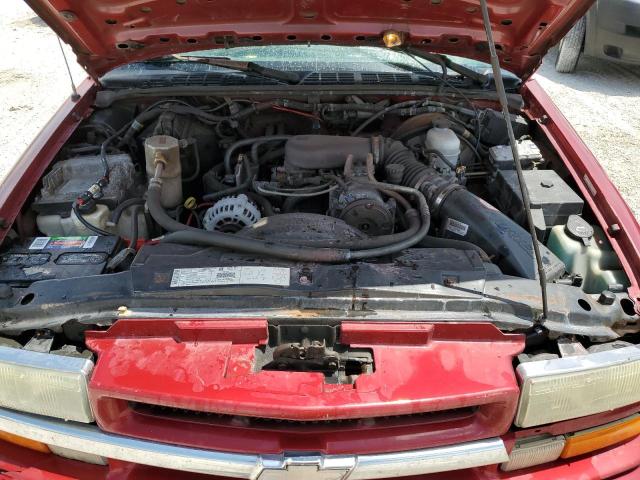 1GNCT18W42K209761 - 2002 CHEVROLET BLAZER BURGUNDY photo 12