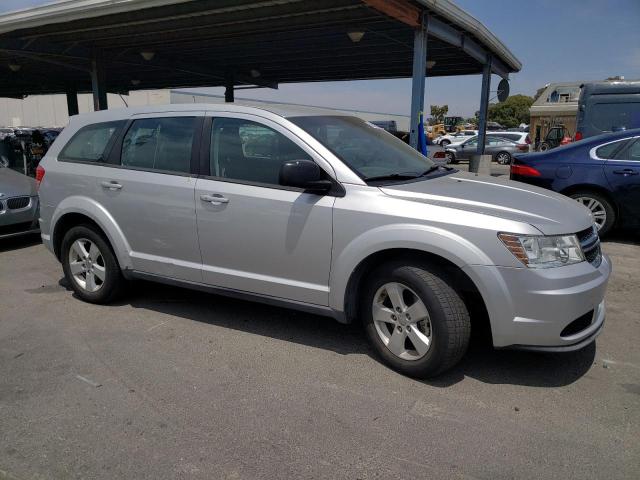 3C4PDCAB5DT577233 - 2013 DODGE JOURNEY SE SILVER photo 4