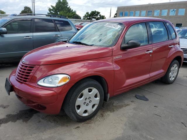 3C4FY48B15T570096 - 2005 CHRYSLER PT CRUISER RED photo 1