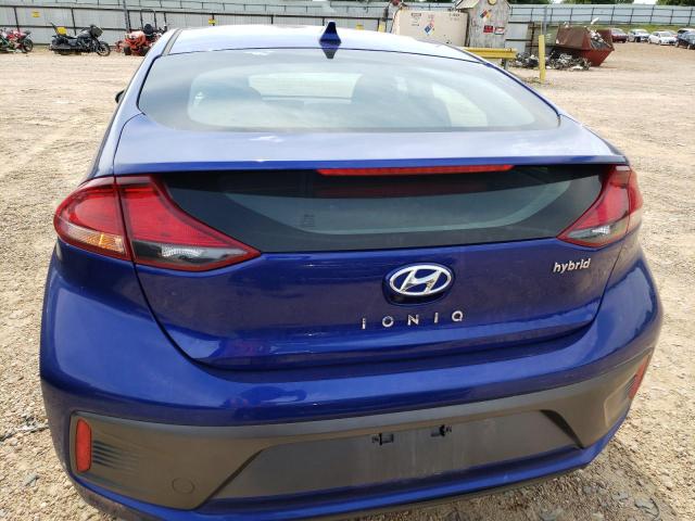 KMHC75LC4MU260990 - 2021 HYUNDAI IONIQ SE BLUE photo 6