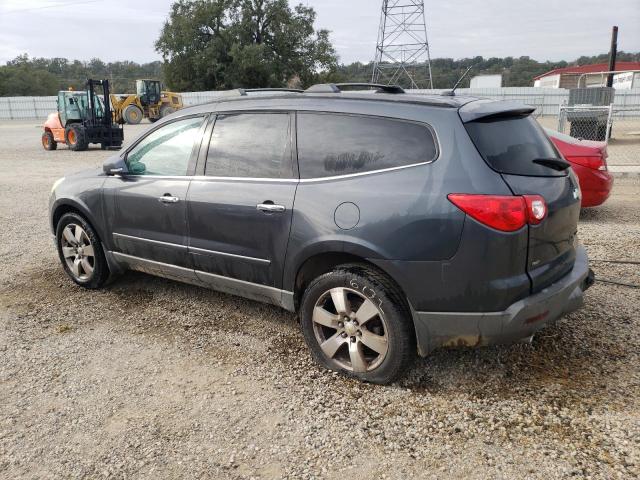 1GNKVLED0BJ317580 - 2011 CHEVROLET TRAVERSE LTZ GRAY photo 2