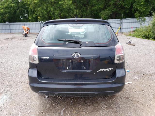 2T1KR32E17C680838 - 2007 TOYOTA COROLLA MA XR BLACK photo 6
