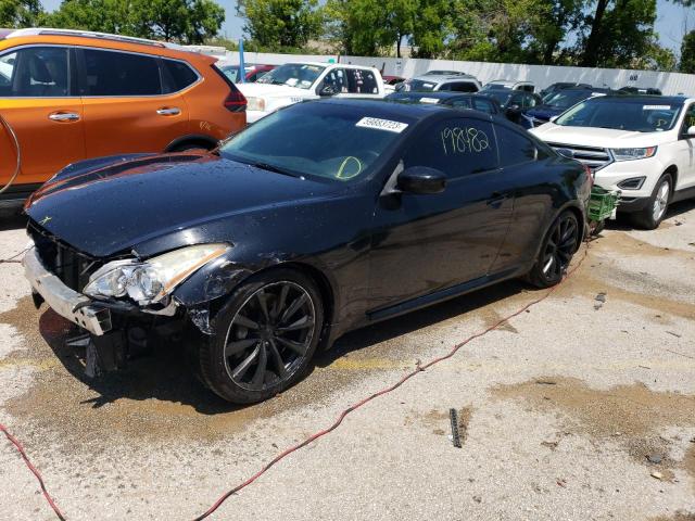 JNKCV64EX8M104425 - 2008 INFINITI G37 BASE BLACK photo 1