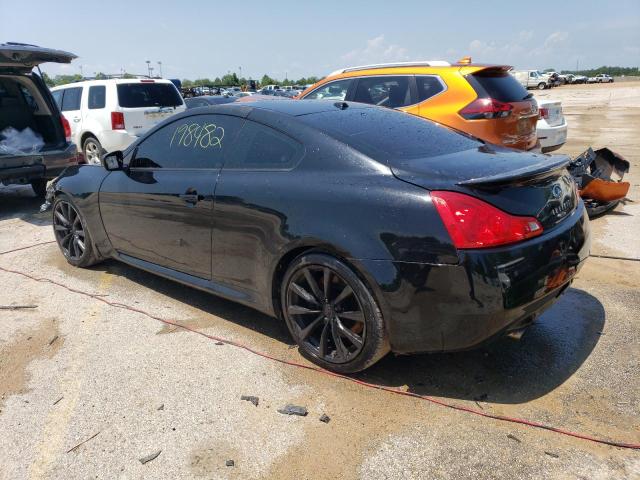 JNKCV64EX8M104425 - 2008 INFINITI G37 BASE BLACK photo 2