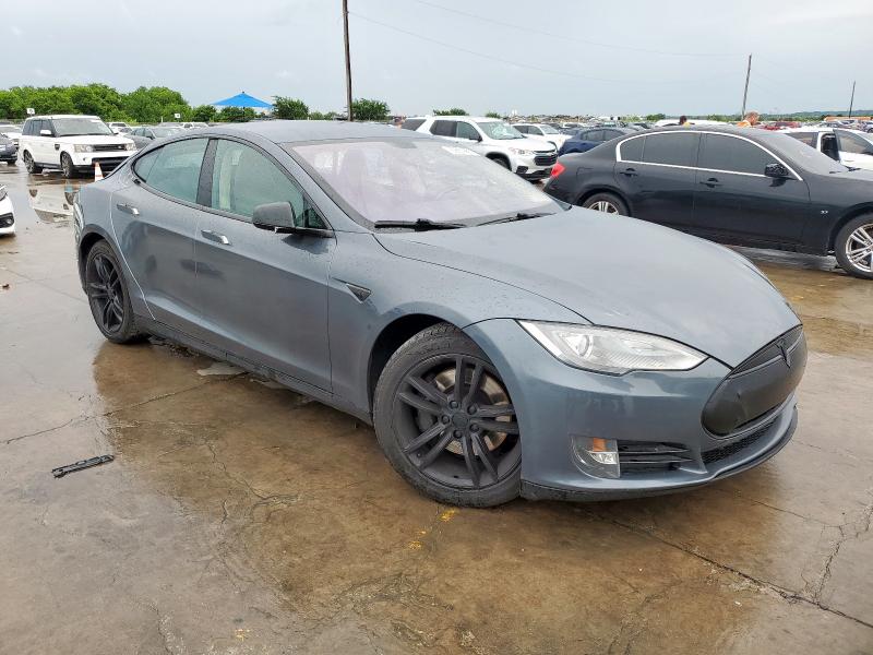 5YJSA1CNXDFP16432 - 2013 TESLA MODEL S 灰色 照片 4