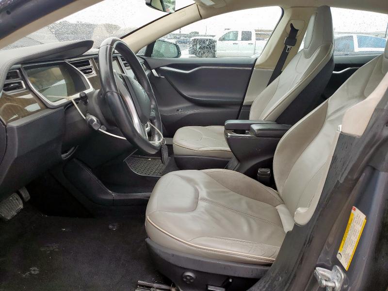 5YJSA1CNXDFP16432 - 2013 TESLA MODEL S 灰色 照片 7