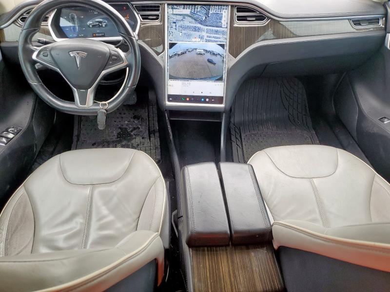 5YJSA1CNXDFP16432 - 2013 TESLA MODEL S 灰色 照片 8