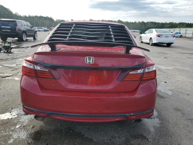 1HGCR2F5XGA099238 - 2016 HONDA ACCORD SPORT 红色 照片 6