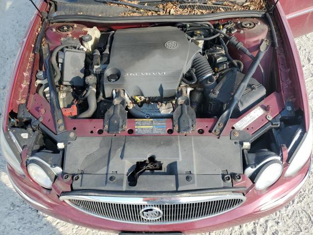 2G4WE537351227420 - 2005 BUICK LACROSSE CXS RED photo 11