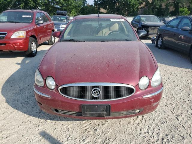 2G4WE537351227420 - 2005 BUICK LACROSSE CXS RED photo 5