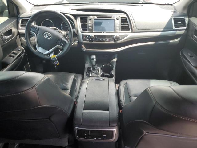 5TDKKRFH1FS100750 - 2015 TOYOTA HIGHLANDER XLE Մոխրագույն լուսանկար 8