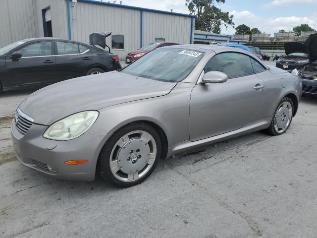 JTHFN48Y120020336 - 2002 LEXUS SC 430 SILVER photo 1