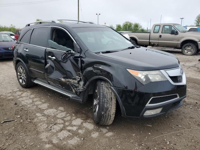 2HNYD2H78BH527748 - 2011 ACURA MDX ADVANCE BLACK photo 4