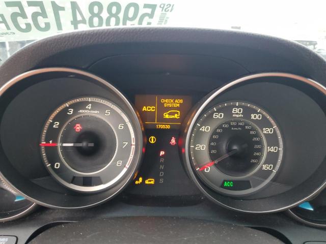 2HNYD2H78BH527748 - 2011 ACURA MDX ADVANCE BLACK photo 9