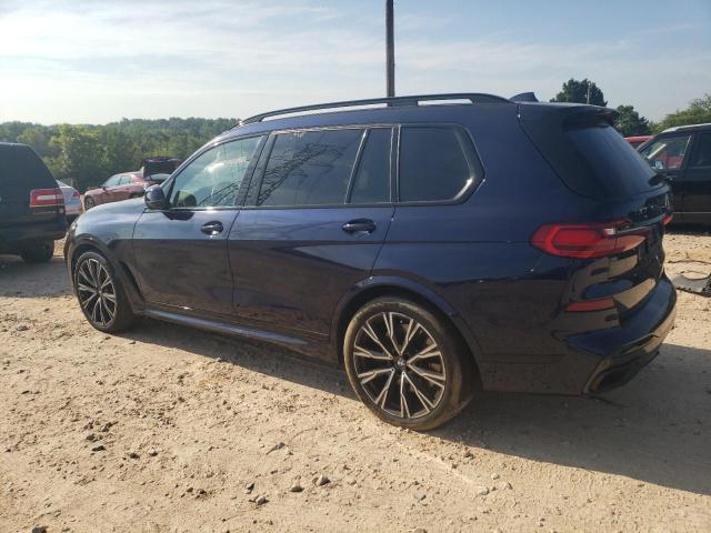 5UXCX6C04N9M54079 - 2022 BMW X7 M50I BLUE photo 2