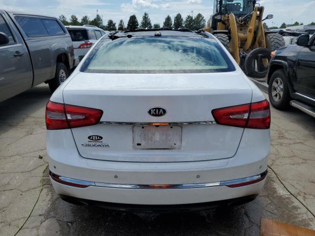 KNALN4D7XE5130811 - 2014 KIA CADENZA PREMIUM WHITE photo 6