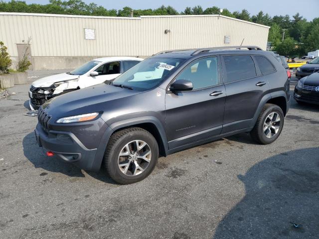 1C4PJMBS2FW705132 - 2015 JEEP CHEROKEE TRAILHAWK GRAY photo 1