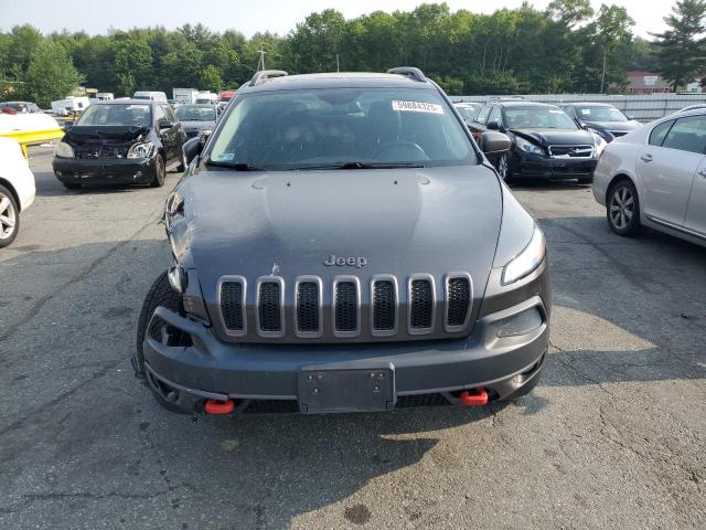 1C4PJMBS2FW705132 - 2015 JEEP CHEROKEE TRAILHAWK GRAY photo 5