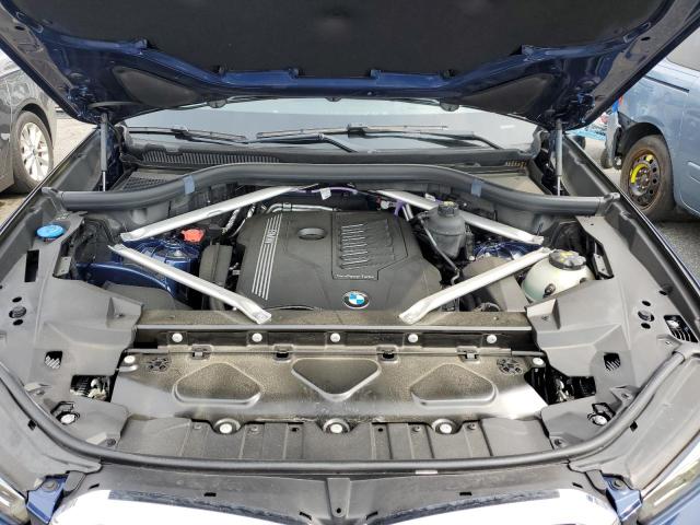 5UXCR6C00N9K12996 - 2022 BMW X5 XDRIVE40I BLUE photo 12