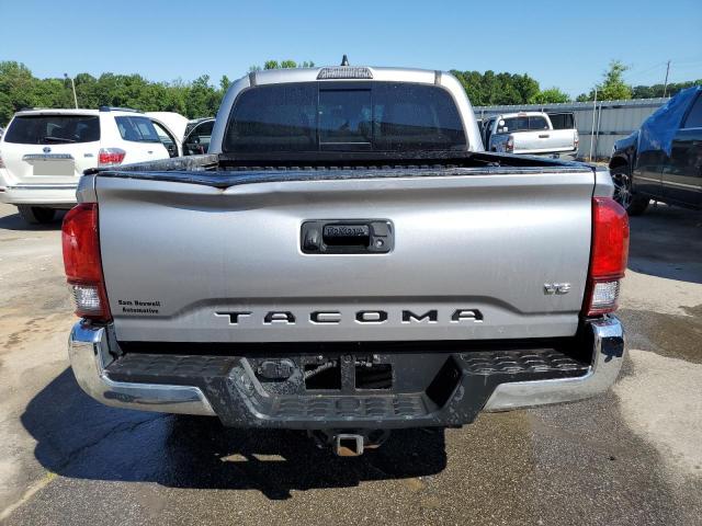 5TFAZ5CN5LX091146 - 2020 TOYOTA TACOMA DOUBLE CAB SILVER photo 6