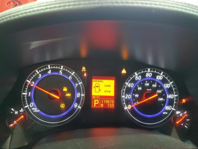 JN1AJ0HR8AM757066 - 2010 INFINITI EX35 BASE SILVER photo 9